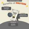 Heal Charcoal Sesame Vegan Protein Shake, (585g - 15 Servings) Value Pack