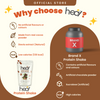Heal Salted Chocolate Vegan Protein Shake, (540g - 15 Servings) Value Pack