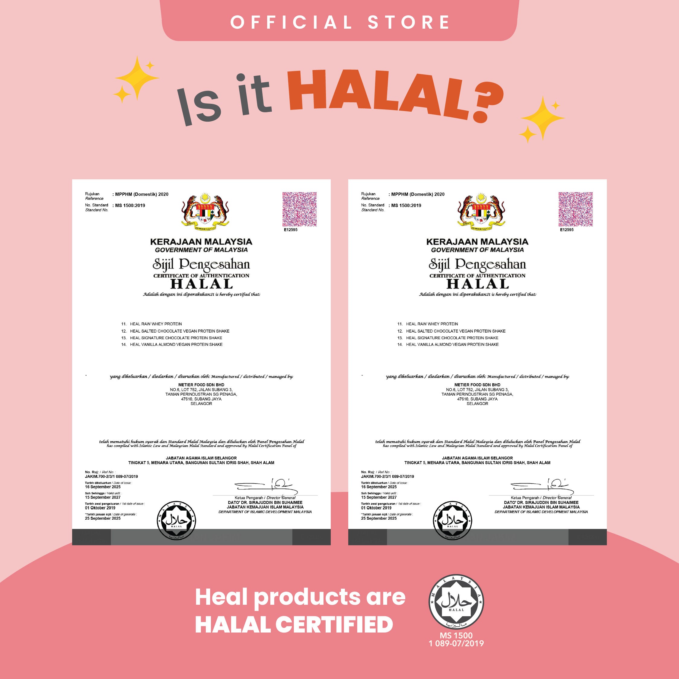 Heal Berry Berries Protein Shake, 15 Servings Value Pack