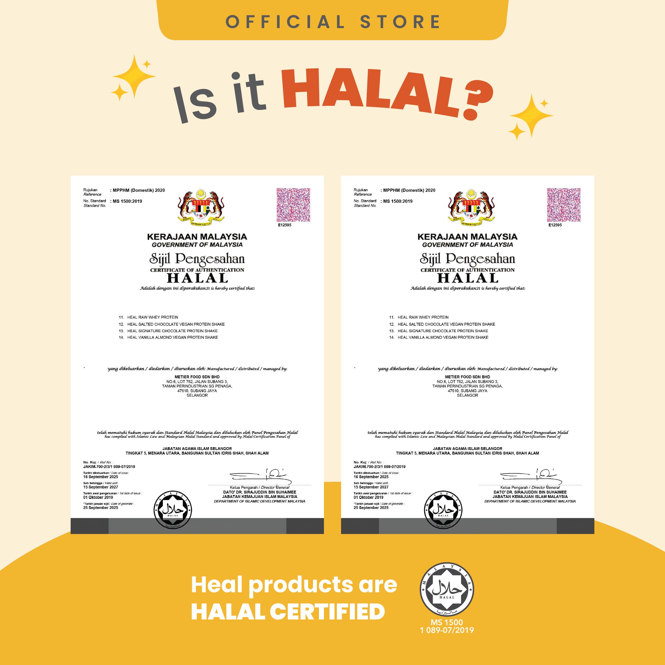 Heal Passionfruit Punch Protein Shake, 15 Servings Value Pack