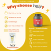 Heal Unflavored Raw Pea Protein Powder, 500g - Halal